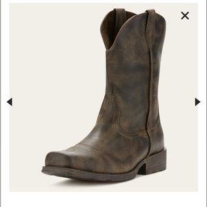 Ariat Rambler Men's Western Boots, Antiqued Grey Size 13 EE Wide